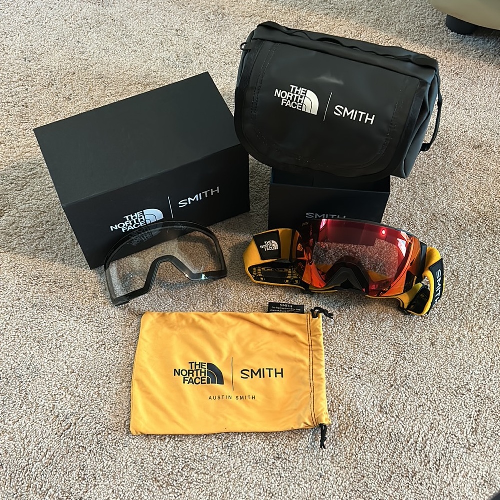 The North Face/Smith collaboration ski goggles. Relatively rare.